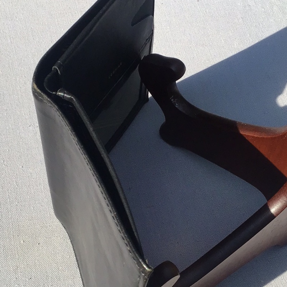 VTG ROLFS BLACK LEATHER WALLET - Picture 3 of 7